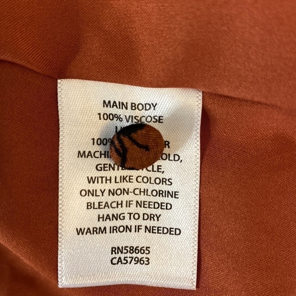 New Chelsea 28 Cami Front Button Maxi sundress size XL - Picture 12 of 12